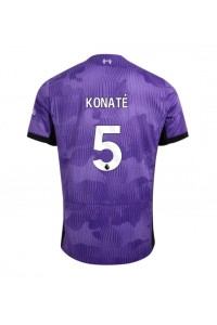 Fotbalové Dres Liverpool Ibrahima Konate #5 Třetí Oblečení 2023-24 Krátký Rukáv